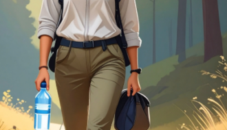 Layered Walking Clothes