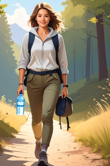 Layered Walking Clothes